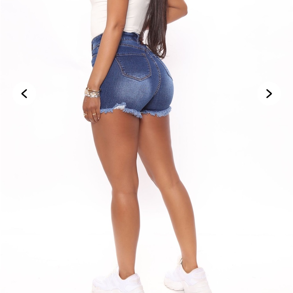 Fashion Nova Blue Jean Shorts